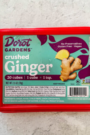 ginger cubes