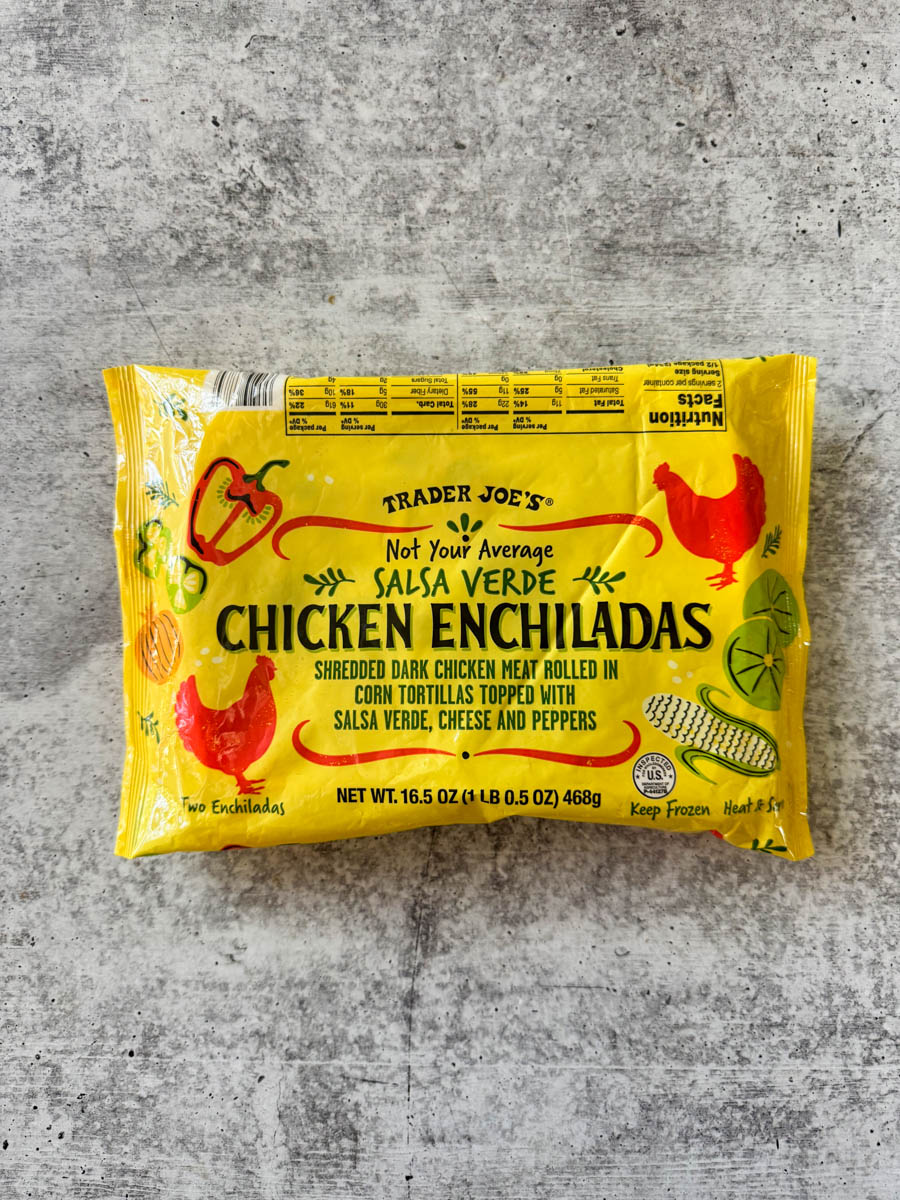 salsa verde chicken enchiladas