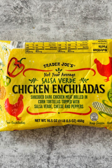 salsa verde chicken enchiladas