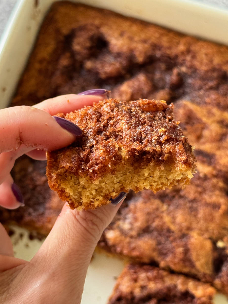 holding blondie bar