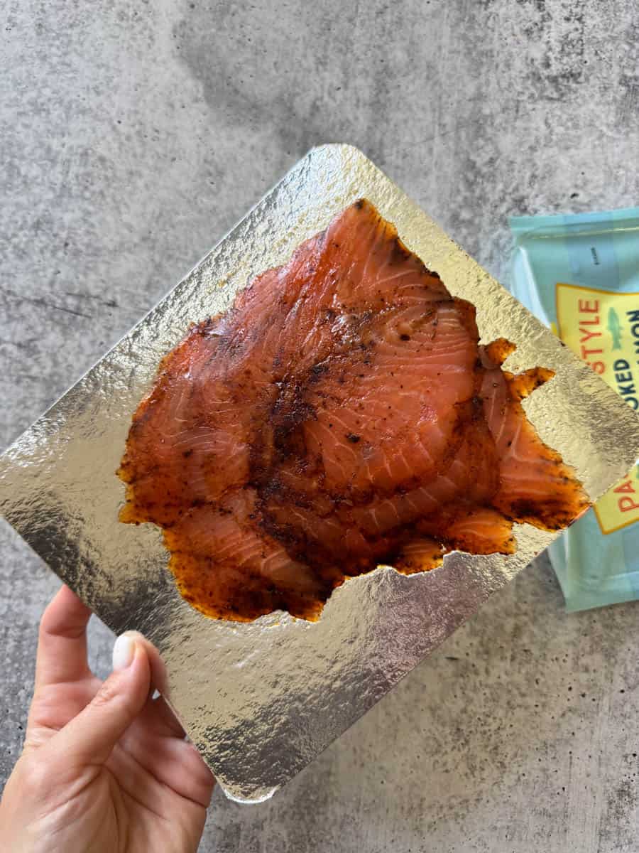 smoked salmon from trader joe's