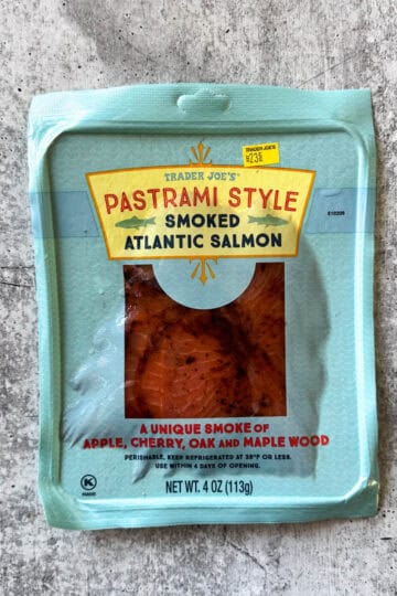 trader joe's pastrami style smoked salmon