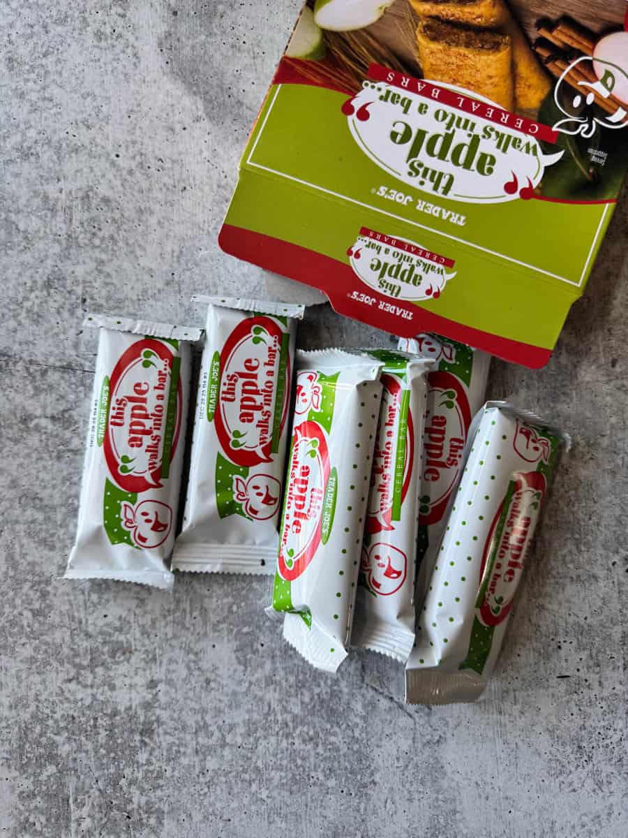 apple bars from trader joe's
