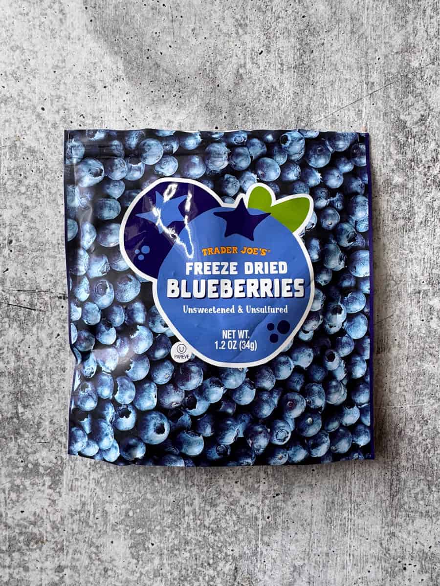 freeze dried blueberries from trader joe's