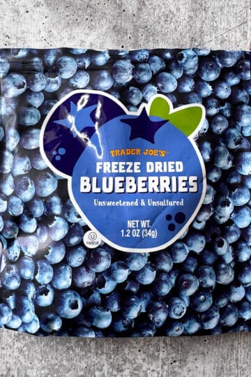 trader joe's freeze dried blueberries