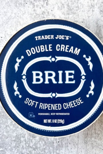 double cream brie from trader joe's