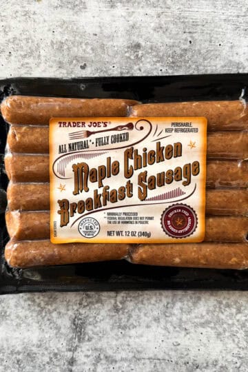 chicken sausages package