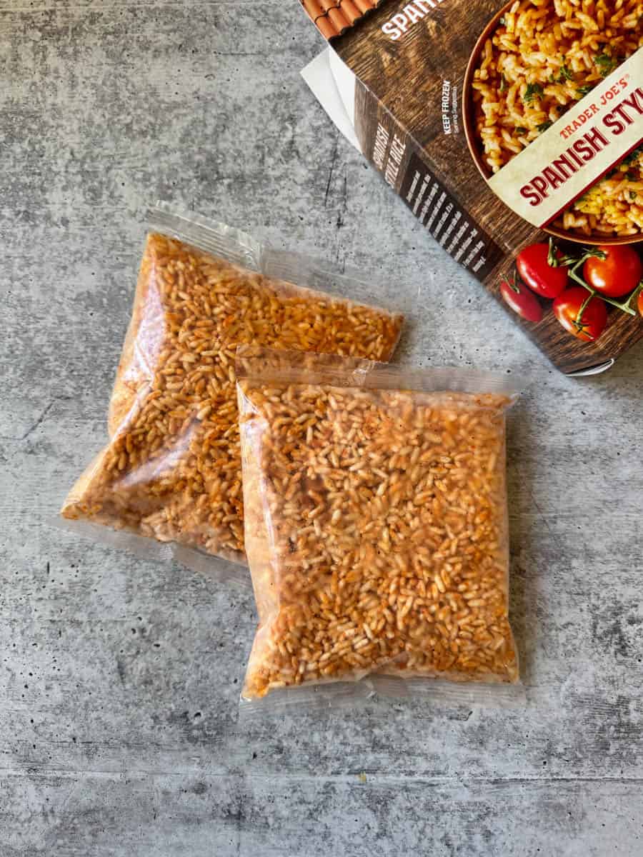 trader joe's spanish rice packs