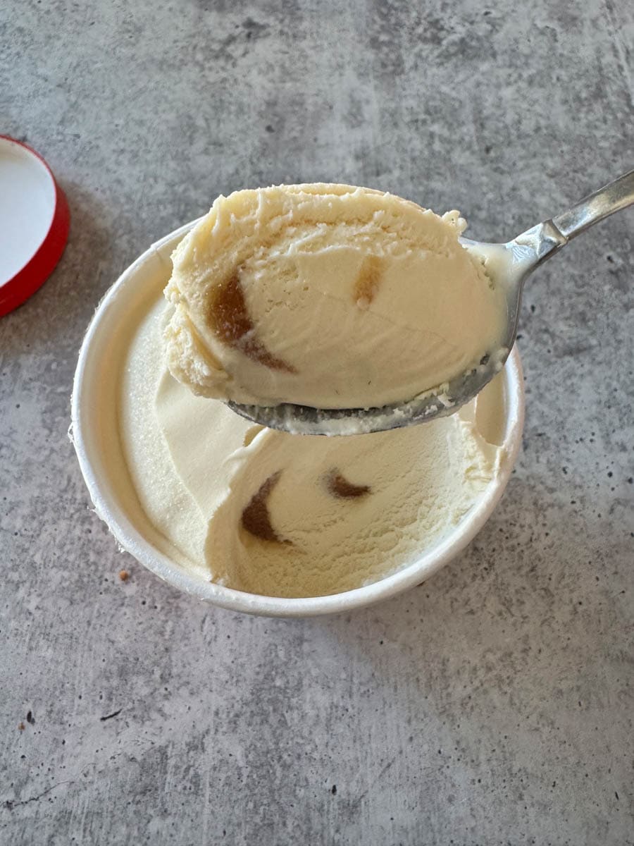 trader joe's maple ice cream