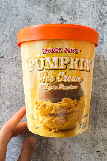 trader joe's pumpkin ice cream