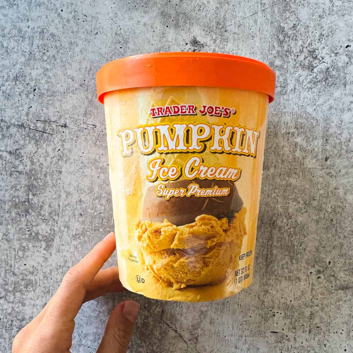 trader joe's pumpkin ice cream
