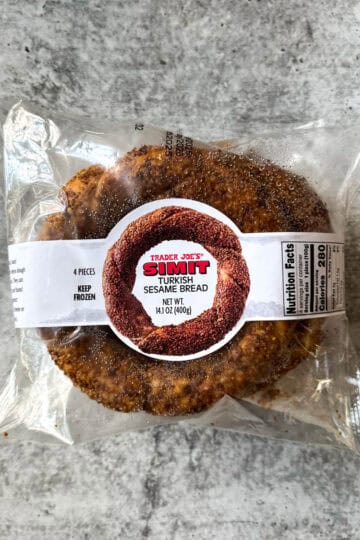 trader joe's simit turkish sesame bread