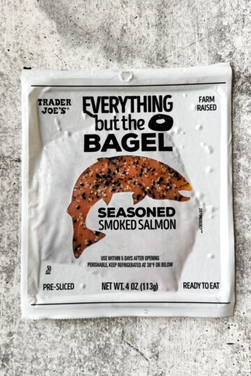 everything but the bagel salmon package
