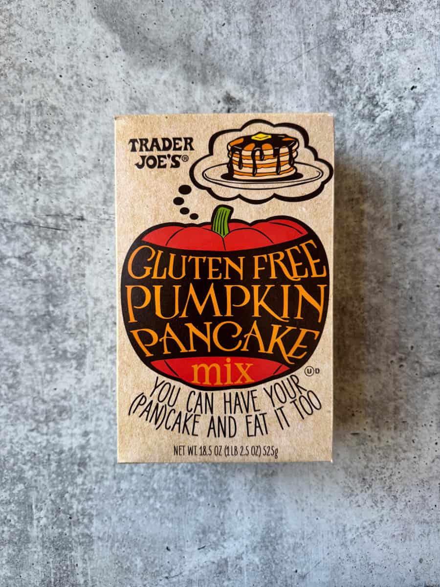 trader joe's gluten free pumpkin pancake mix