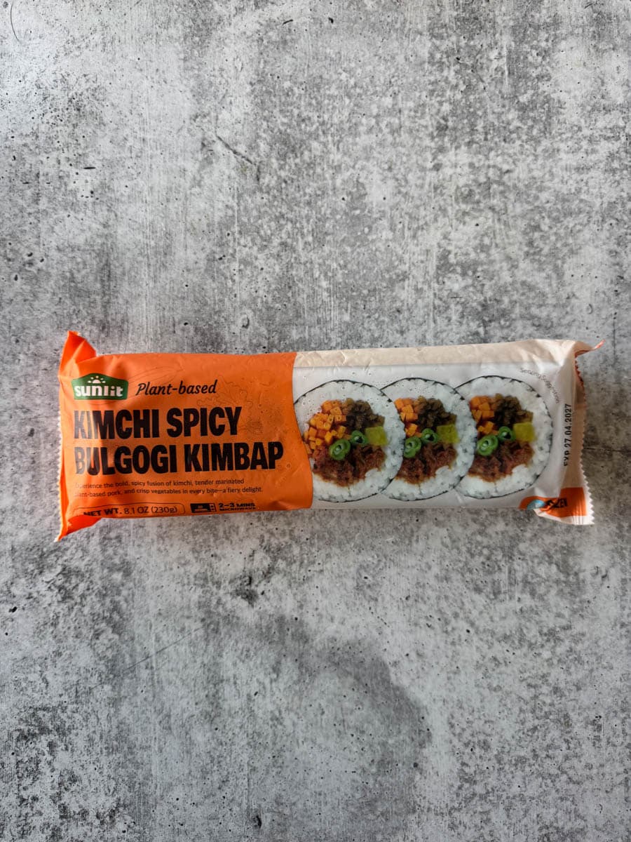 trader joe's kimchi spicy bulgogi kimbap